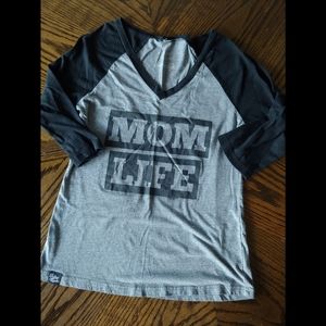 Mom Life 3/4 T-shirt